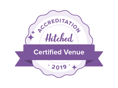 Hitched Accredited venue award 2019