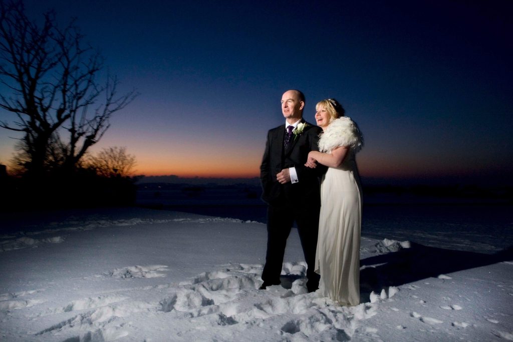 Christmas wedding West Tower