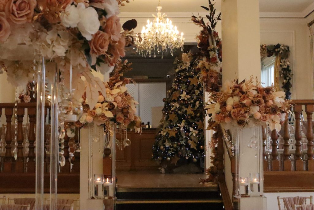 Christmas wedding West Tower