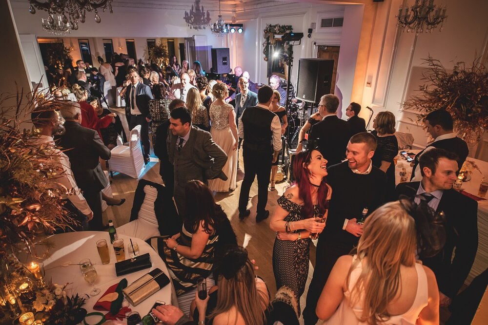 West Tower winter wedding