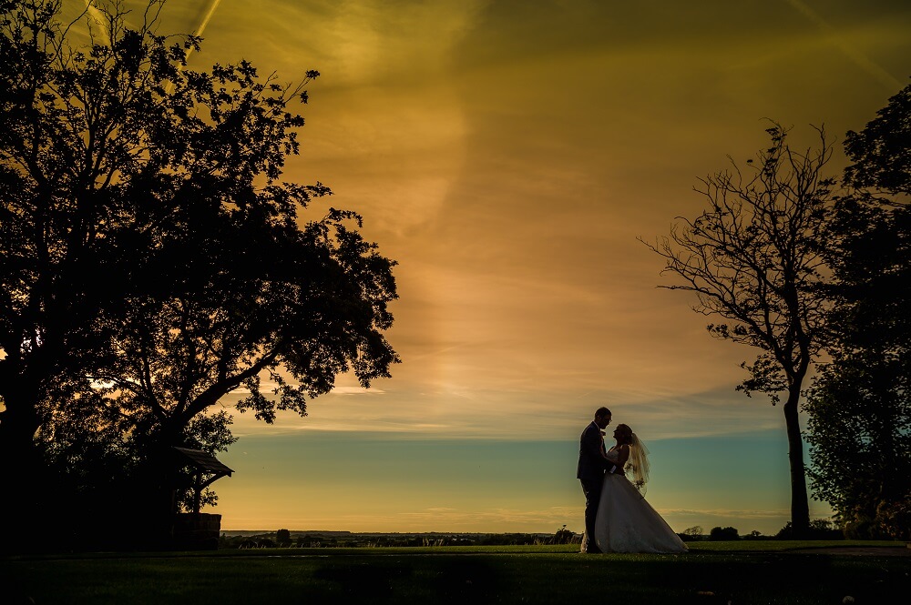 West Tower romantic wedding