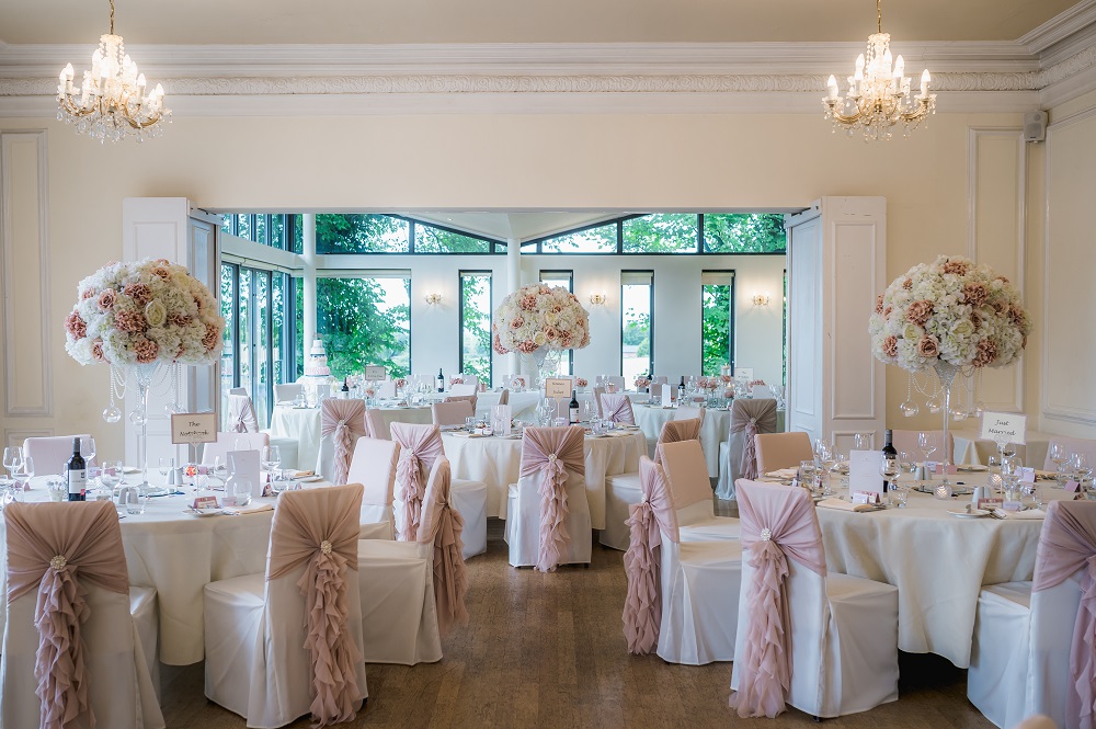 West Tower romantic wedding