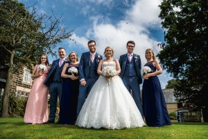 West Tower romantic wedding